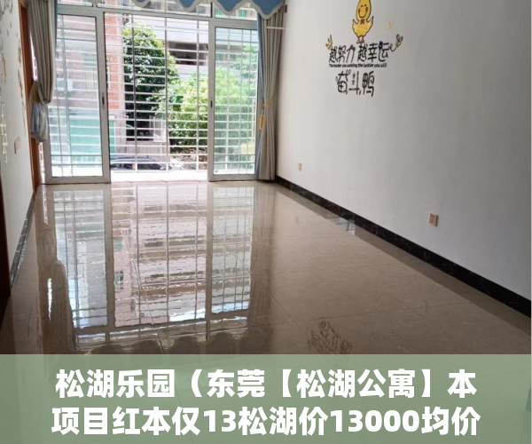 松湖乐园（东莞【松湖公寓】本项目红本仅13松湖价13000均价 ）于辛庄小产权怎么处理，