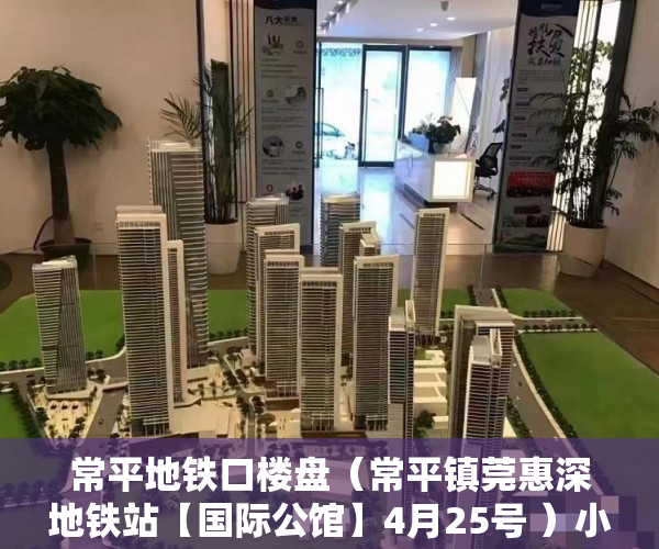 常平地铁口楼盘（常平镇莞惠深地铁站【国际公馆】4月25号 ）小产权房买多久可以卖，