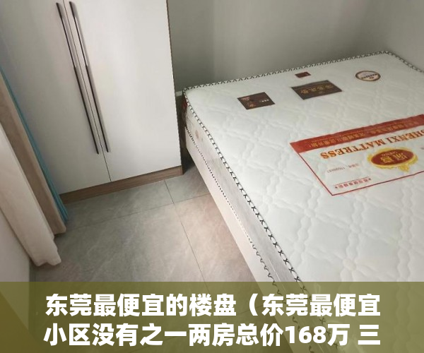 东莞最便宜的楼盘（东莞最便宜小区没有之一两房总价168万 三房278万 首付 ）小产权房质保期多久，