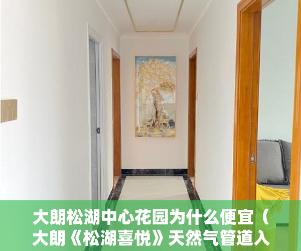 大朗松湖中心花园为什么便宜（大朗《松湖喜悦》天然气管道入户采光一流， ）违建小产权房过多久就不能拆了，