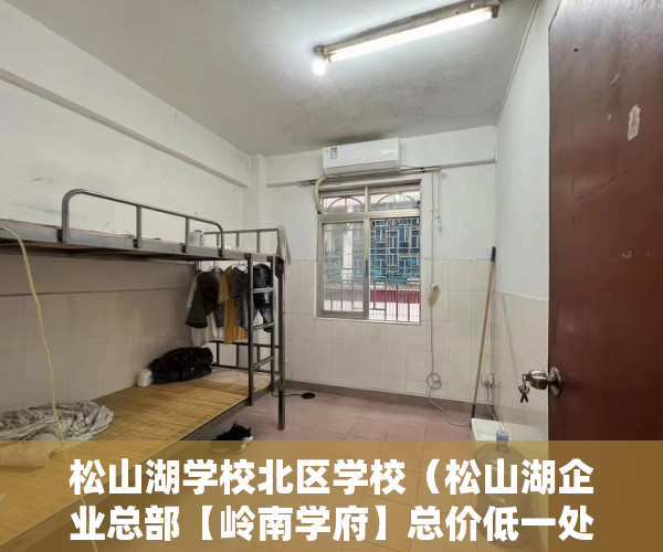 松山湖学校北区学校（松山湖企业总部【岭南学府】总价低一处居 两轴线 三代人 ）抵押小产权车库怎么出售，