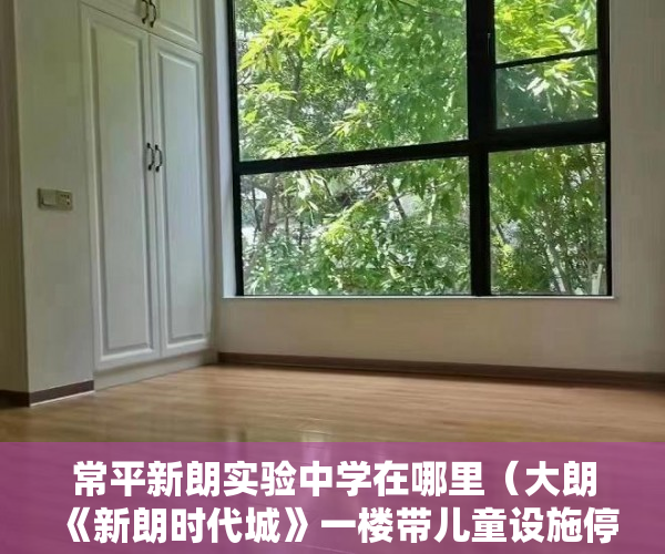 常平新朗实验中学在哪里（大朗《新朗时代城》一楼带儿童设施停车场电动停车 ）大产权证下来了小产权证要多久，