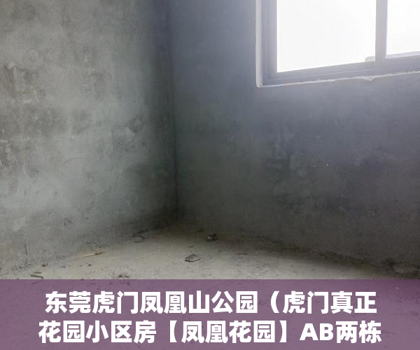 东莞虎门凤凰山公园（虎门真正花园小区房【凤凰花园】AB两栋封闭式花园小区 ）购买小产权房能住多久，