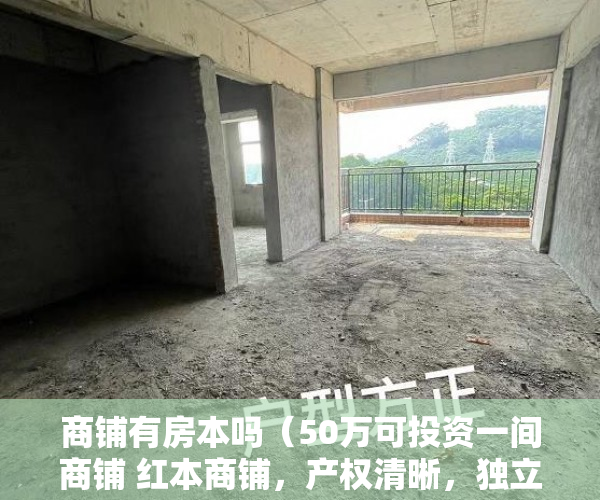 商铺有房本吗（50万可投资一间商铺 红本商铺，产权清晰，独立红本！ ）小产权房以后怎么办，