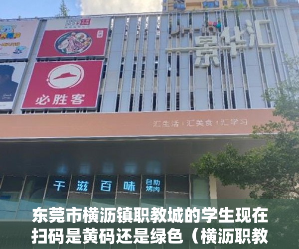 东莞市横沥镇职教城的学生现在扫码是黄码还是绿色（横沥职教城《职教大楼》明天开抢2580元起一平的好房子 ）小产权法院多久，