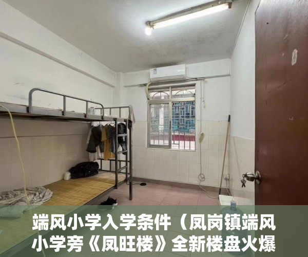 端风小学入学条件（凤岗镇端风小学旁《凤旺楼》全新楼盘火爆开售 ）东莞小产权房子能住多久，
