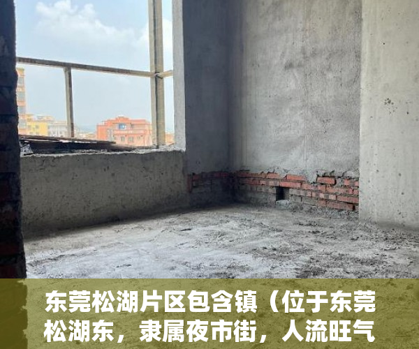 东莞松湖片区包含镇（位于东莞松湖东，隶属夜市街，人流旺气，居家与投资 ）小产权房多久可以买卖，