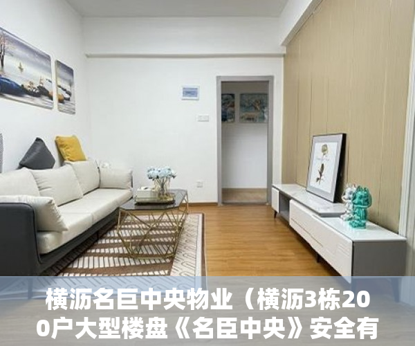 横沥名巨中央物业（横沥3栋200户大型楼盘《名臣中央》安全有保障让你放心够 ）已经购买了小产权房怎么办，