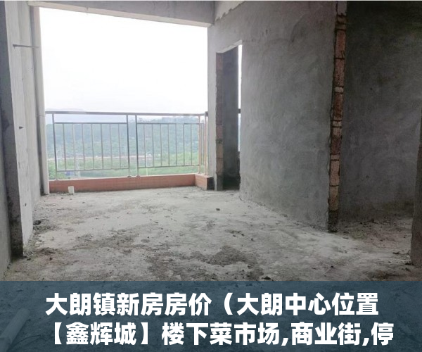 大朗镇新房房价（大朗中心位置【鑫辉城】楼下菜市场,商业街,停车场配套成 ）小产权铺返租30%多久回本，