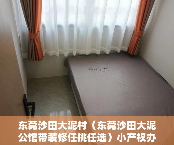东莞沙田大泥村（东莞沙田大泥公馆带装修任挑任选）小产权办理需要多久，