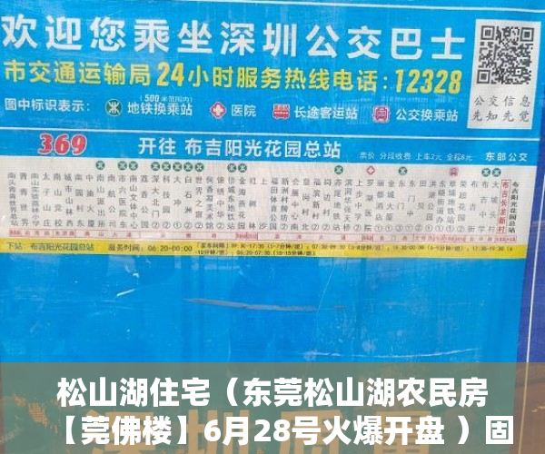 松山湖住宅（东莞松山湖农民房【莞佛楼】6月28号火爆开盘 ）固戍小产权房怎么看房，