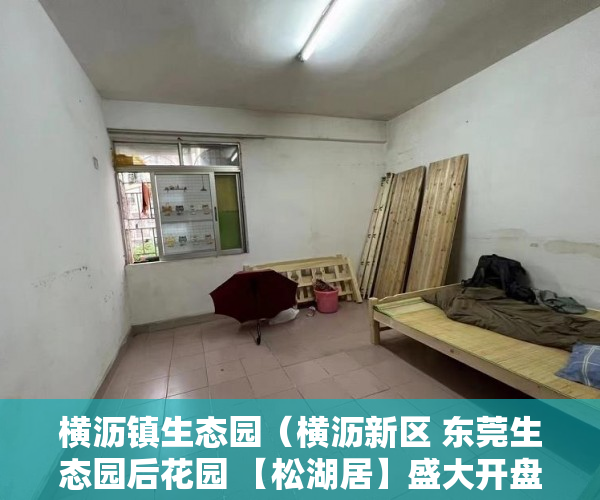 横沥镇生态园（横沥新区 东莞生态园后花园 【松湖居】盛大开盘 ）征地我是小产权怎么办，