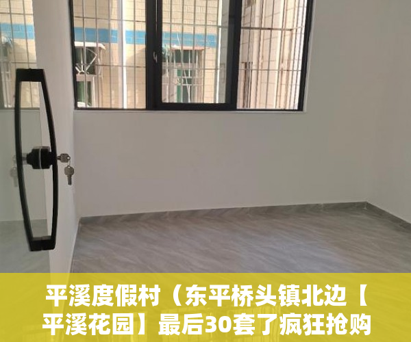平溪度假村（东平桥头镇北边【平溪花园】最后30套了疯狂抢购中 ）小产权房过户要多久，