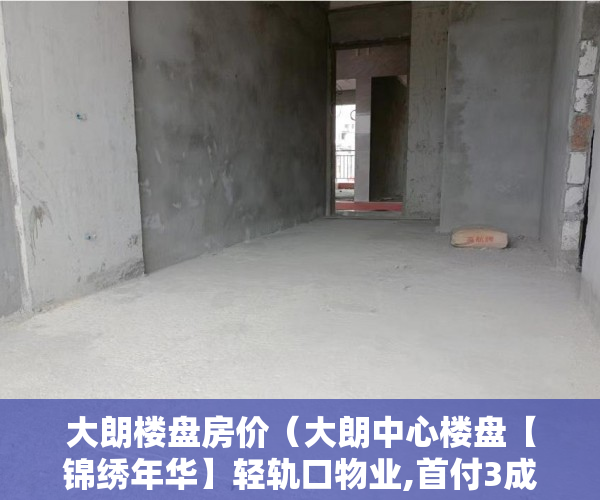大朗楼盘房价（大朗中心楼盘【锦绣年华】轻轨口物业,首付3成,4380元起 ）深圳小产权一般能住多久，