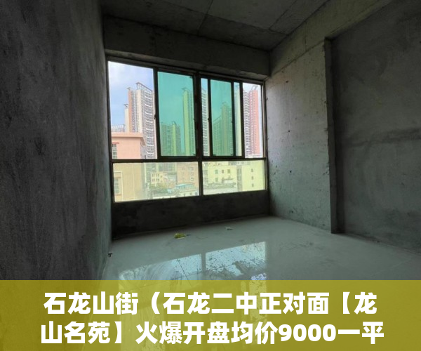 石龙山街（石龙二中正对面【龙山名苑】火爆开盘均价9000一平方 ）怎么知道房子大产权小产权，