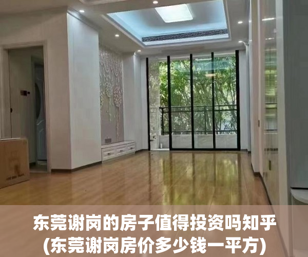 东莞谢岗的房子值得投资吗知乎(东莞谢岗房价多少钱一平方) 东莞谢岗的房子值得投资吗知乎(东莞谢岗房价多少钱一平方)