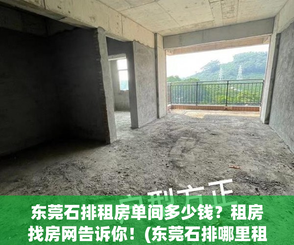 东莞石排租房单间多少钱？租房找房网告诉你！(东莞石排哪里租房便宜)