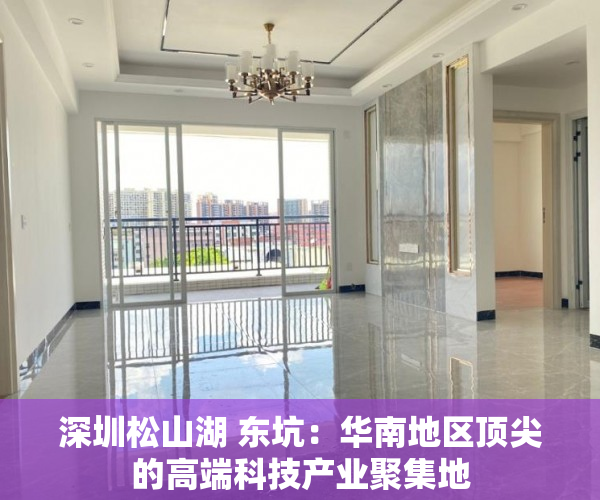 深圳松山湖 东坑：华南地区顶尖的高端科技产业聚集地