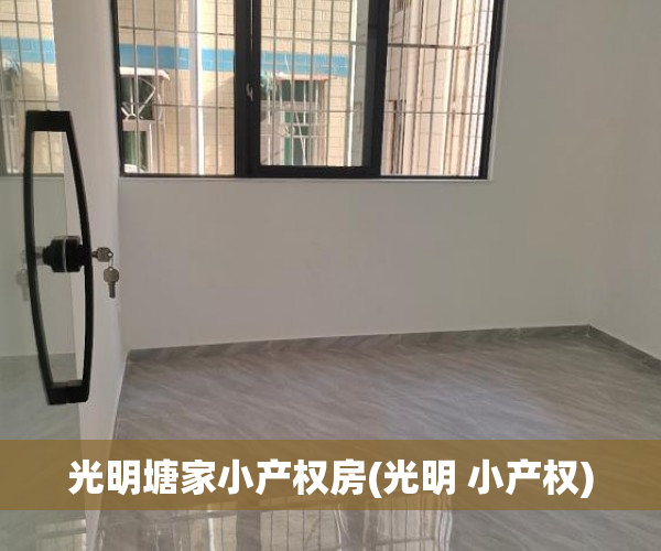 光明塘家小产权房(光明 小产权) 光明塘家小产权房(光明 小产权)