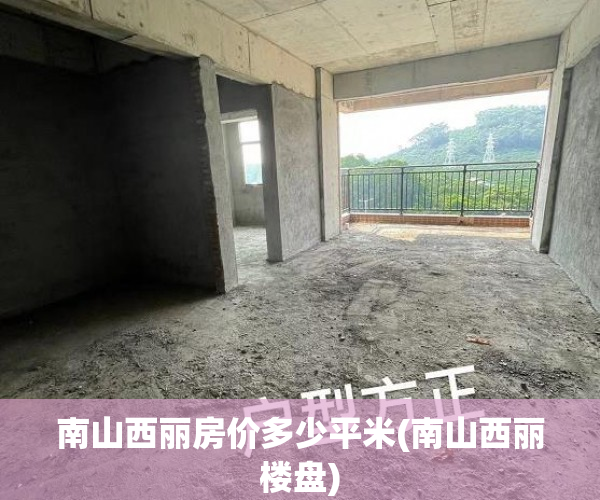 南山西丽房价多少平米(南山西丽楼盘) 南山西丽房价多少平米(南山西丽楼盘)