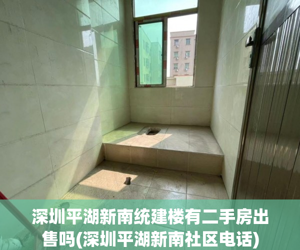 深圳平湖新南统建楼有二手房出售吗(深圳平湖新南社区电话) 深圳平湖新南统建楼有二手房出售吗(深圳平湖新南社区电话)