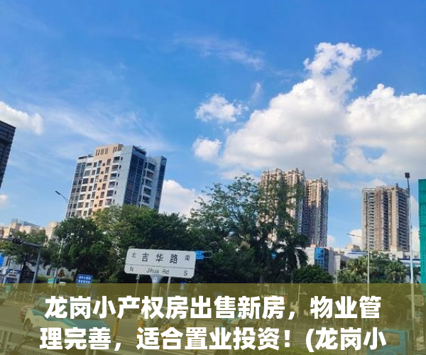 龙岗小产权房出售新房，物业管理完善，适合置业投资！(龙岗小产权房高品质值得信赖)