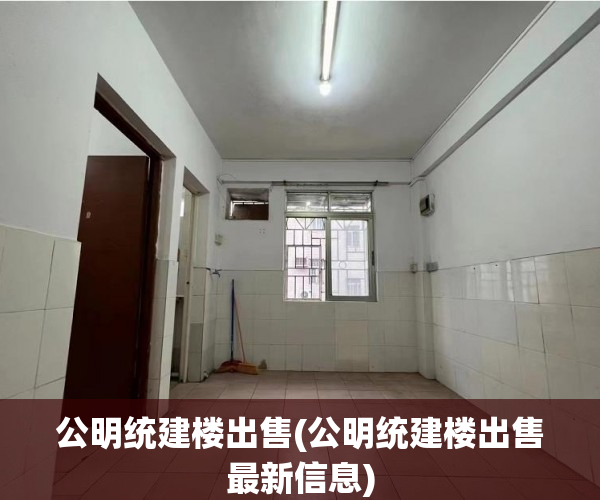 公明统建楼出售(公明统建楼出售最新信息) 公明统建楼出售(公明统建楼出售最新信息)