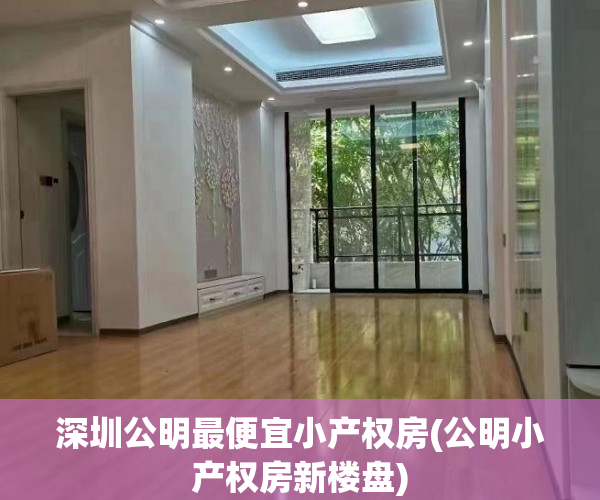 深圳公明最便宜小产权房(公明小产权房新楼盘) 深圳公明最便宜小产权房(公明小产权房新楼盘)