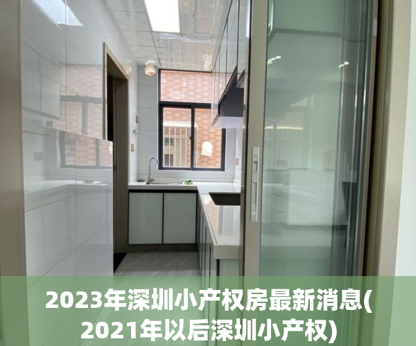 2023年深圳小产权房最新消息(2021年以后深圳小产权)