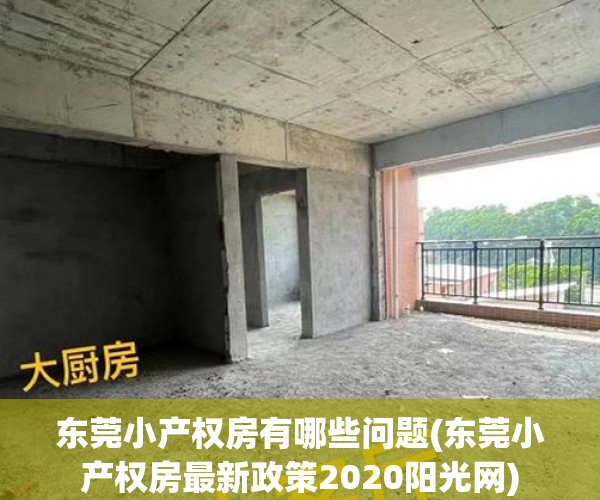 东莞小产权房有哪些问题(东莞小产权房最新政策2020阳光网) 东莞小产权房有哪些问题(东莞小产权房最新政策2020阳光网)