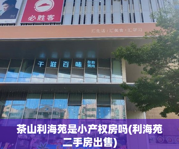 茶山利海苑是小产权房吗(利海苑二手房出售) 茶山利海苑是小产权房吗(利海苑二手房出售)
