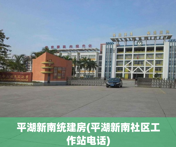 平湖新南统建房(平湖新南社区工作站电话)