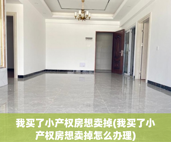我买了小产权房想卖掉(我买了小产权房想卖掉怎么办理) 我买了小产权房想卖掉(我买了小产权房想卖掉怎么办理)