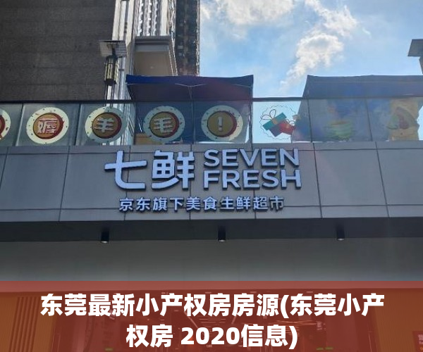 东莞最新小产权房房源(东莞小产权房 2020信息)