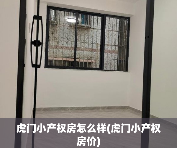 虎门小产权房怎么样(虎门小产权房价)