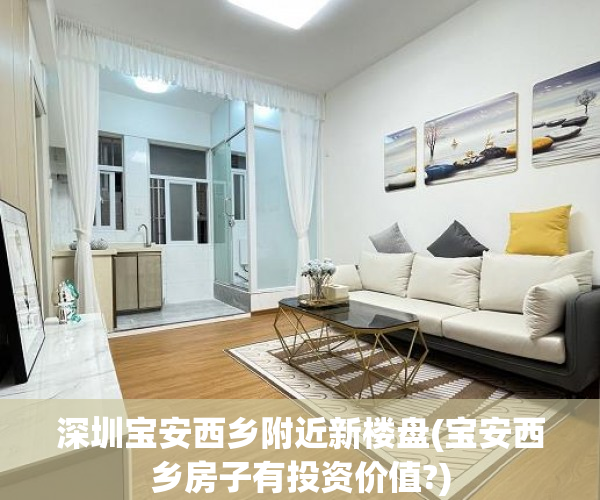 深圳宝安西乡附近新楼盘(宝安西乡房子有投资价值?)