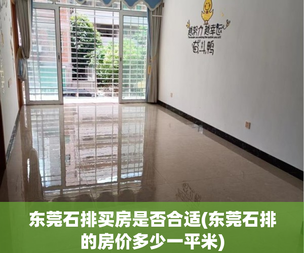 东莞石排买房是否合适(东莞石排的房价多少一平米) 东莞石排买房是否合适(东莞石排的房价多少一平米)