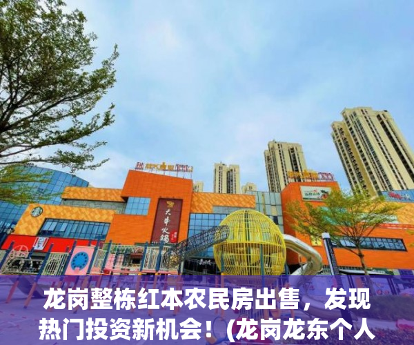 龙岗整栋红本农民房出售，发现热门投资新机会！(龙岗龙东个人农民房出售)