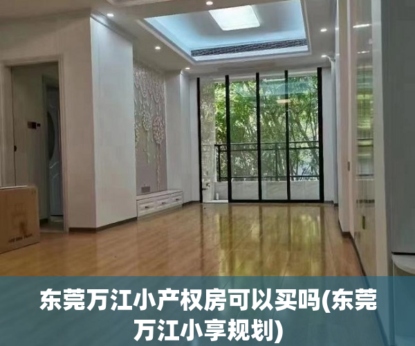 东莞万江小产权房可以买吗(东莞万江小享规划) 东莞万江小产权房可以买吗(东莞万江小享规划)