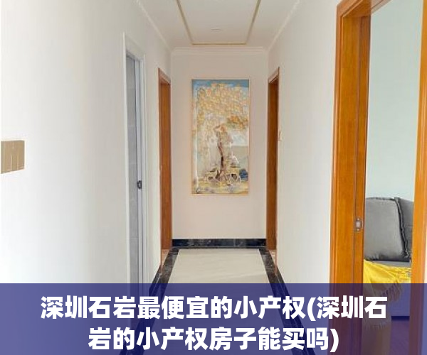深圳石岩最便宜的小产权(深圳石岩的小产权房子能买吗) 深圳石岩最便宜的小产权(深圳石岩的小产权房子能买吗)