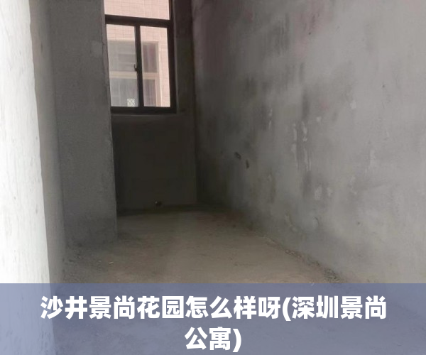 沙井景尚花园怎么样呀(深圳景尚公寓)