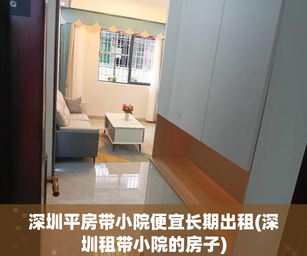 深圳平房带小院便宜长期出租(深圳租带小院的房子)
