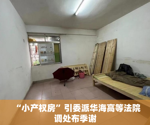 “小产权房”引委派华海高等法院调处布季谢