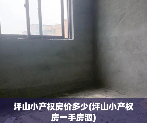 坪山小产权房价多少(坪山小产权房一手房源) 坪山小产权房价多少(坪山小产权房一手房源)