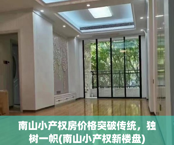 南山小产权房价格突破传统，独树一帜(南山小产权新楼盘)