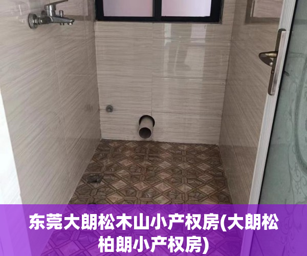 东莞大朗松木山小产权房(大朗松柏朗小产权房) 东莞大朗松木山小产权房(大朗松柏朗小产权房)