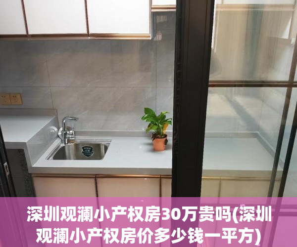 深圳观澜小产权房30万贵吗(深圳观澜小产权房价多少钱一平方)