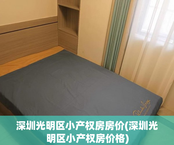 深圳光明区小产权房房价(深圳光明区小产权房价格) 深圳光明区小产权房房价(深圳光明区小产权房价格)