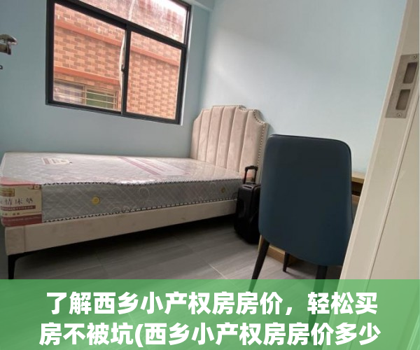 了解西乡小产权房房价，轻松买房不被坑(西乡小产权房房价多少)