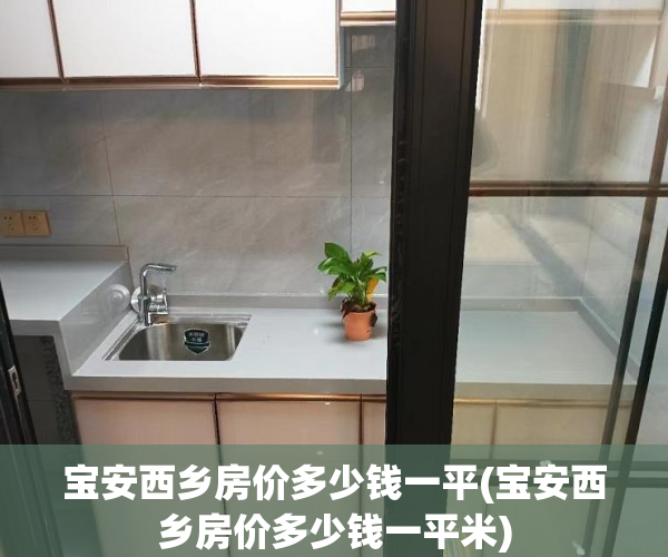 宝安西乡房价多少钱一平(宝安西乡房价多少钱一平米)